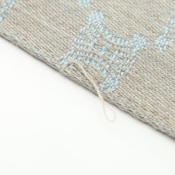 Celine Shawl Triomphe Wool Shawl Women's Used A - Picture 3 of 5